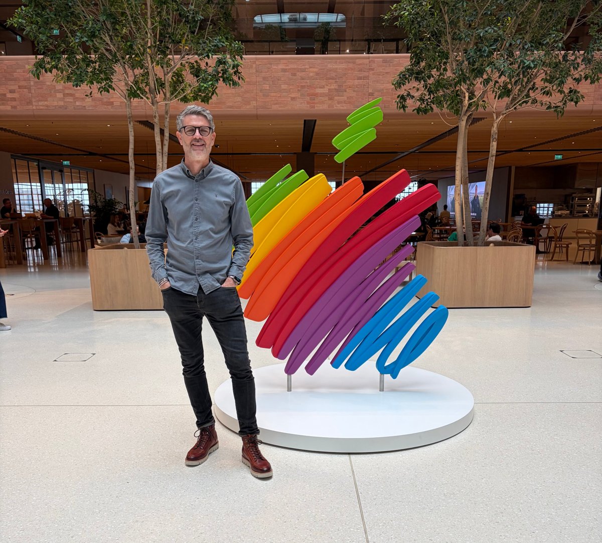 Matt at Apple HQ